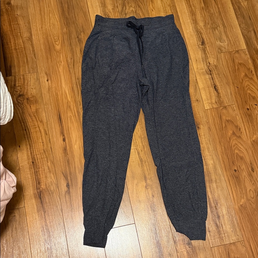 Lulu Lemon Dark Gray Athletic Joggers - Picture 2 of 6